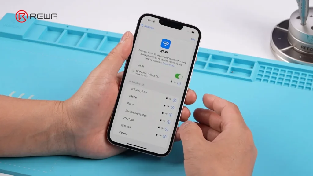 iphone 12 above models wifi chip repair step guide successfully