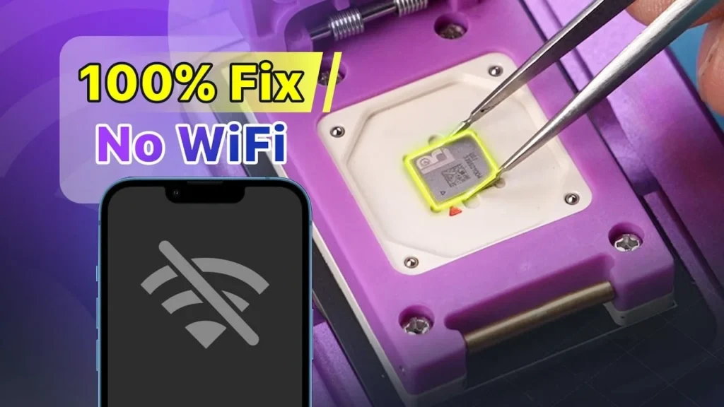 Réparation du wifi de l'iphone 13