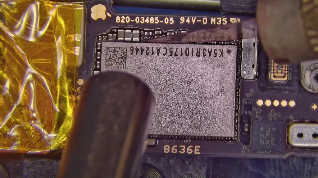quitar chip nand 1