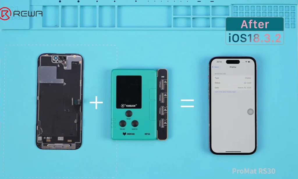 first aftermarket screen that passes ios 18 repair assistant without ic 2