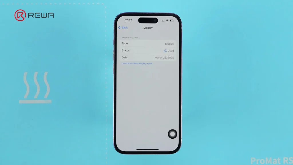 che mostra lo stato di utilizzo 1