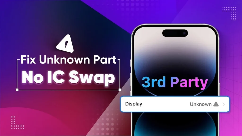 il primo schermo aftermarket che supera l'assistente di riparazione di ios 18.3 senza cambio di icona Assistente per la riparazione di iOS 18