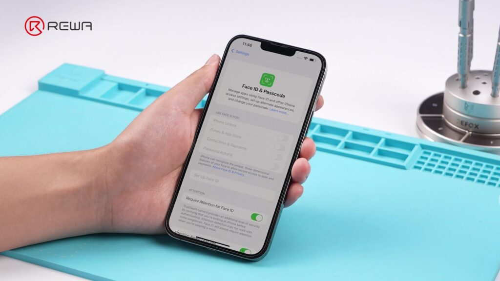 face id non funziona