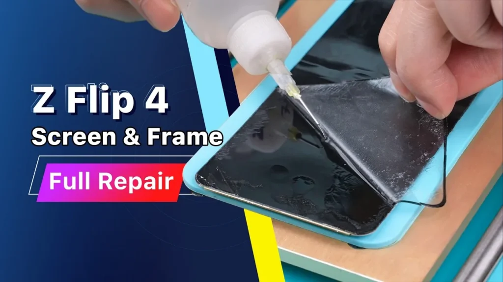 how to refurbish samsung galaxy z flip4: complete screen & mid-frame restoration guide Samsung Z Flip 4 ricondizionato