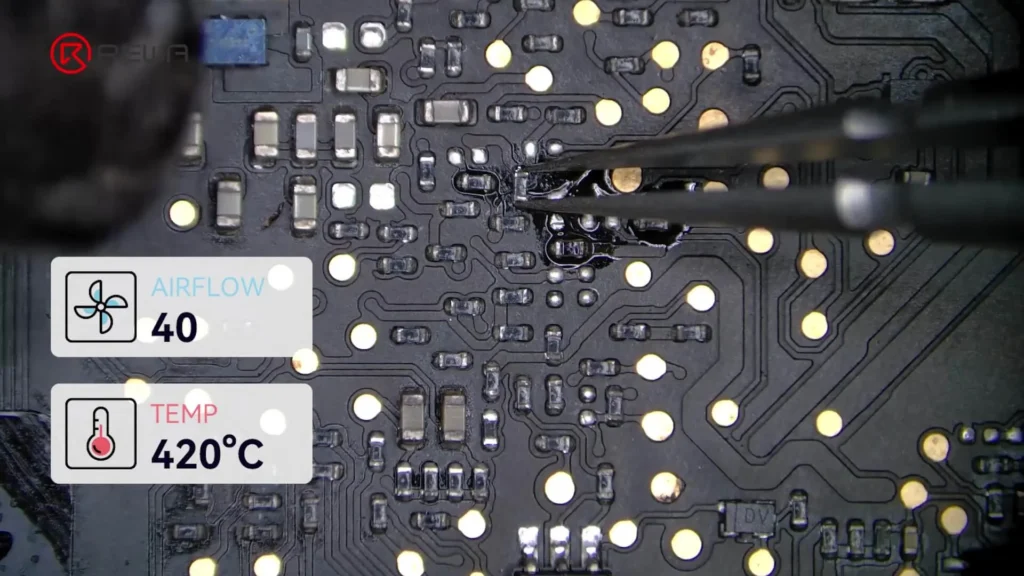how upgrade macbook air a1466 i7 cpu 16gb ram move resistors carefully
