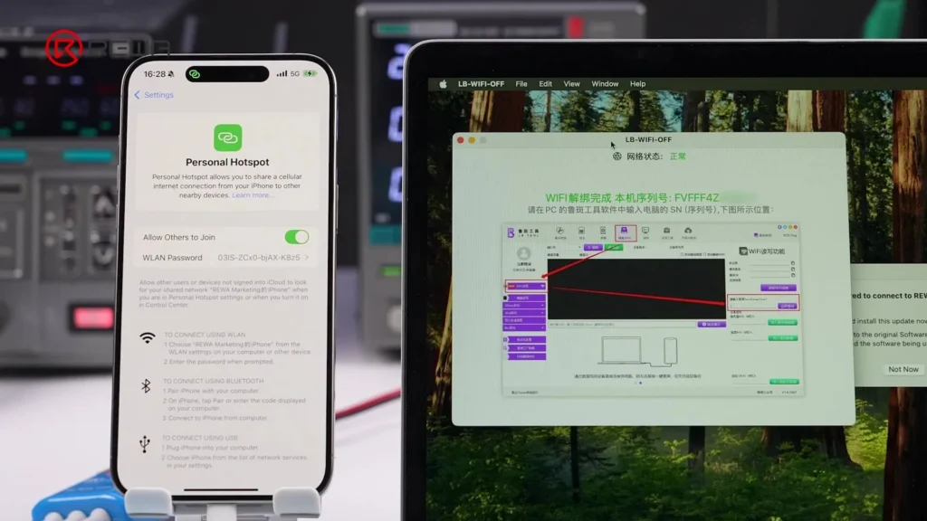 Il wifi del macbook non si accende? Guida professionale alla sostituzione del chip wi-fi sui macbook serie m macbook e iphone
