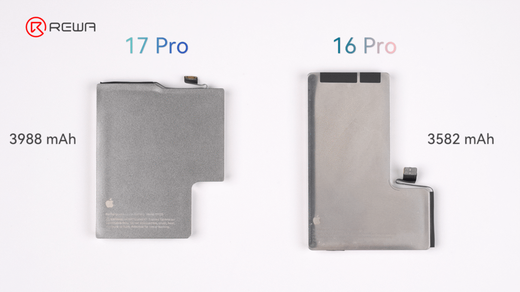 iphone 17pro vs iphone 16 pro batteria1