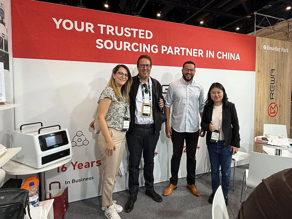 rewa tech showcases its latest innovations at ifa berlin 2025 — shaping the future of repair businesses rewa team with visitors