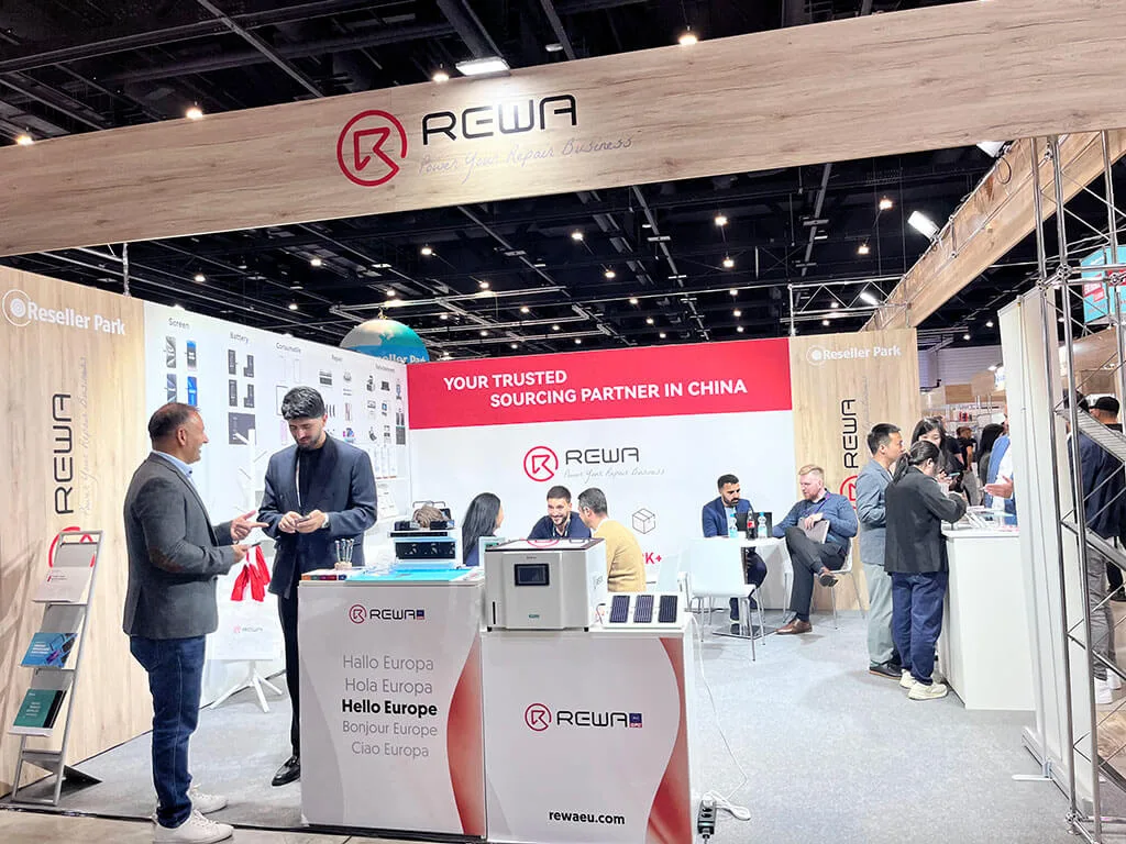 rewa tech showcases its latest innovations at ifa berlin 2025 — shaping the future of repair businesses rewa booth at ifa berlin in 2025