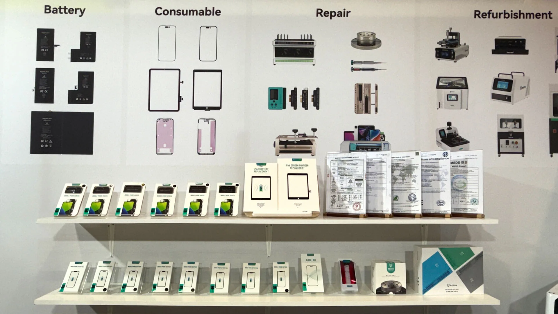 rewa tech showcases its latest innovations at ifa berlin 2025 — shaping the future of repair businesses REPART 120Hz High Refresh Rate Soft OLED Screen Replacement for iPhone