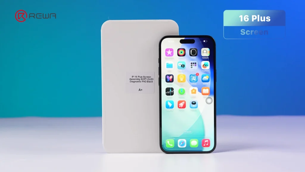 pantalla compatible con diagnóstico para iphone 16 plus