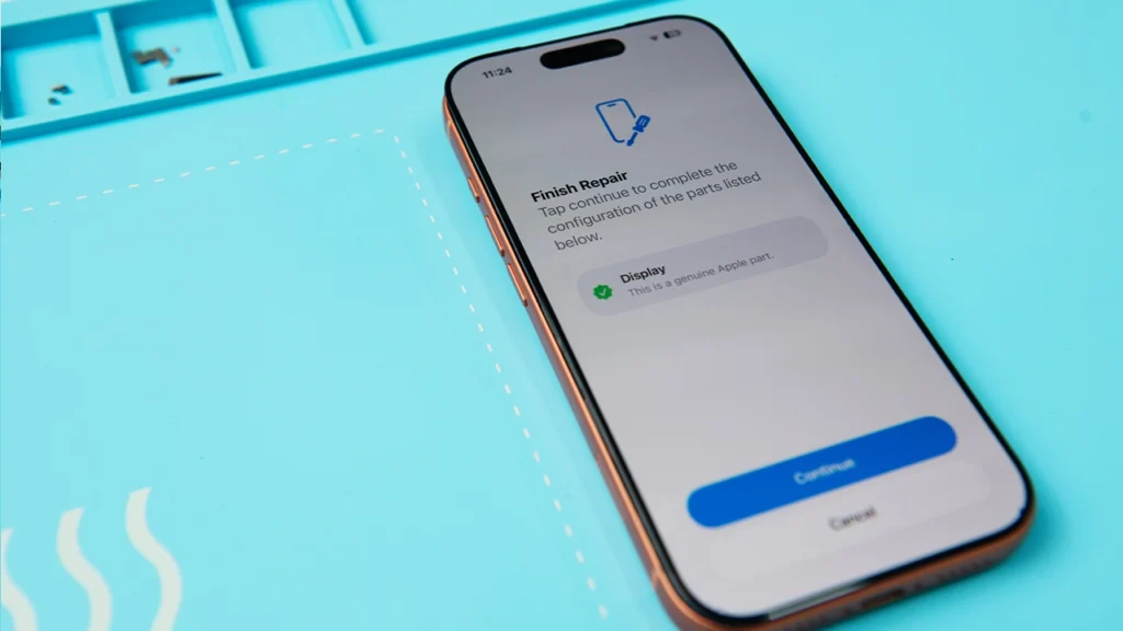 iPhone 17 Pro Reparatur-Assistent Display