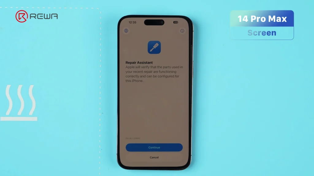 piezas y servicio en iOS 26.1