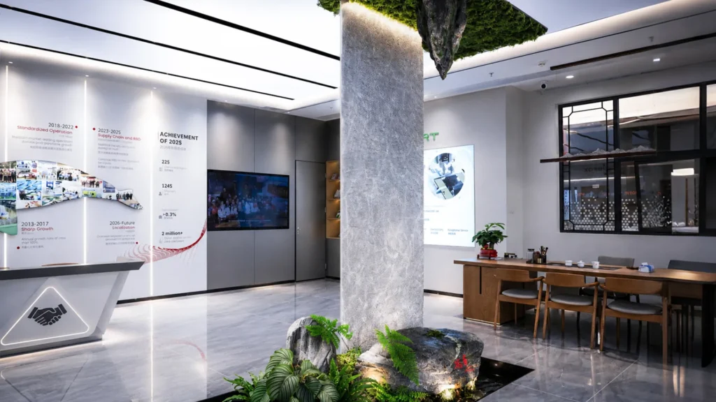 Im globalen Elektronikreparatur-Hauptquartier von REWA