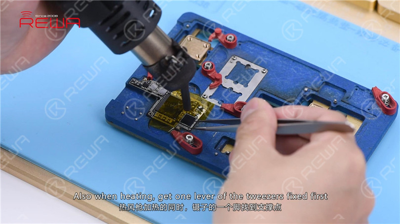 mastering desoldering & soldering of iphone x pmu e9919ced e79e 4205 a937 cc0585d6db4e H023 Desoldering Sol 00 01 32 20210917 185557