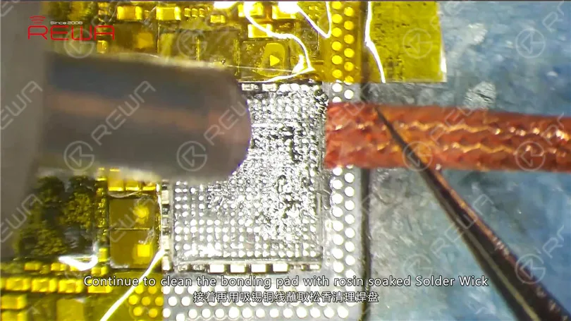 mastering desoldering soldering iphone pmu h023 sol 7